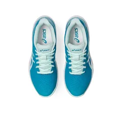 Giày Pickleball nữ Asics Gel-Game 9 1042A211-406 màu Teal Blue - Giày Tennis công nghệ Gel giảm chấn, thoải mái chơi thể thao
