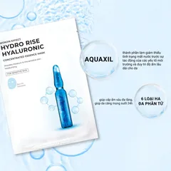 Hộp 10 Miếng Mặt Nạ Cấp Ẩm Wonjin Effect Hydro Rise - Mặt Nạ Dưỡng Ẩm Chứa Hyaluronic, Phù Hợp Với Mọi Loại Da