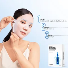 Hộp 10 Miếng Mặt Nạ Cấp Ẩm Wonjin Effect Hydro Rise - Mặt Nạ Dưỡng Ẩm Chứa Hyaluronic, Phù Hợp Với Mọi Loại Da