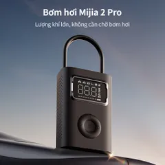 Máy Bơm Hơi Lốp Xiaomi Youpin Mijia 2 Pro - Đèn LED, Bơm Nhanh, Tự Động Ngắt Áp Suất, Dụng Cụ Thiết Yếu Cho Ô Tô, Xe Đạp, Bóng Đá