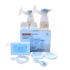 Máy Hút Sữa Đôi Moaz BéBé MB-092 - Thiết Kế Thông Minh, 4 Chế Độ Massage và Hút Sữa, Giúp Mẹ Tiết Kiệm Thời Gian