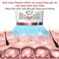 Máy Triệt Lông Lạnh IPL BHRL-04 - Công Nghệ IPL Tổng Thể, An Toàn & Hiệu Quả Cao, Dùng Được Cho Tất Cả Vùng Cơ Thể