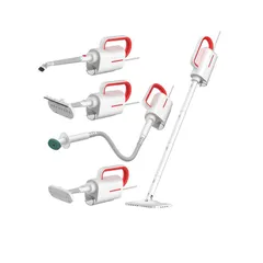 Máy Vệ Sinh Hơi Nước Cầm Tay Deerma DEM ZQ610 - Đa Năng 5 Đầu Chải, Lau Sàn, Lau Kính, Ủi Quần Áo, Thiết Kế Gọn Nhẹ, Nhiệt Độ 150°C