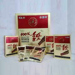 Nước hồng sâm Jeong Won Korean Red Ginseng Premium - Tăng cường sức đề kháng, cải thiện sức khỏe tổng thể, hộp 30 gói x 80ml