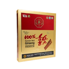 Nước hồng sâm Jeong Won Korean Red Ginseng Premium - Tăng cường sức đề kháng, cải thiện sức khỏe tổng thể, hộp 30 gói x 80ml