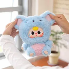 Bộ 6 búp bê nhồi bông 12 con giáp Trung Quốc Baby Three - Đồ chơi trang trí dễ thương cho fan văn hóa Á Đông