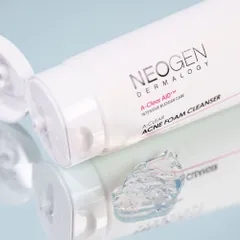 Sữa Rửa Mặt Neogen Dermalogy A-clear 150ml - Gel Tạo Bọt Chống Mụn, Giảm Dầu Nhờn Cho Da Dầu Mụn, Thành Phần AHA-BHA-PHA 100% An Toàn