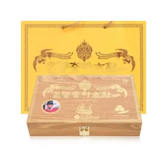 Viên đông trùng hạ thảo KangHwa hộp gỗ vàng - Bổ sung sức khỏe, tăng cường đề kháng, hỗ trợ tiêu hóa và ngủ ngon, 30 viên
