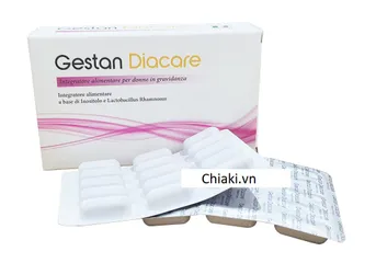 Viên Uống Gestan Diacare Hỗ Trợ Phòng Tiểu Đường Thai Kỳ - 30 Viên, Dành Cho Phụ Nữ Mang Thai, Giảm Kháng Insulin