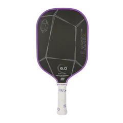 Vợt Pickleball Six Zero Quartz - Bề mặt Carbon T300, Thiết kế Hiện đại, Kiểm Soát Tối Ưu cho Người Chơi Thể Thao