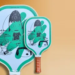 Vợt Pickleball Carbon Fiber T300 BlizCT-04 - Vợt Bóng Đánh Cho Người Mới Chơi Với Thiết Kế Họa Hình Sống Động, Chất Liệu Cao Cấp