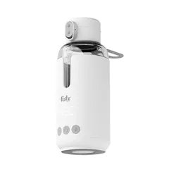 Bình Hâm Nước Pha Sữa Di Động Fatzbaby Mini Smart 6 FB3820FD - Thiết Kế Nhỏ Gọn, An Toàn, Đun Nước Nhanh, Tuyệt Vời Cho Gia Đình Khi Đi Ngoài