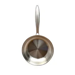 Chảo Inox 304 Edelkochen ED-124I 24cm - Chảo Bếp Từ Chống Dính, Chất Liệu Bền, Dùng Trên Mọi Loại Bếp