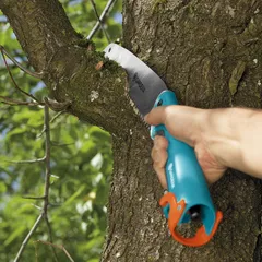 Cưa tay lưỡi vòng Gardena 08738-20 cao cấp - Cưa cành théo không rỉ, tay cầm nhựa HDPE, thích hợp cho làm vườn và sửa chữa ngoài trời