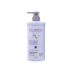 Dầu Gội Phục Hồi Tóc Hư Tổn Elvawell White Truffle 500ml - Chiết Xuất Nấm Cục Trắng Dưỡng Ẩm và Phục Hồi Tóc Khô, Xơ
