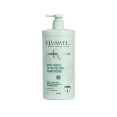 Dầu Xả Elvawell White Truffle Extra Volume 500ml - Tăng Độ Phồng, Giúp Tóc Dày Mượt, Dành Cho Tóc Dầu, Giảm Xơ Rối