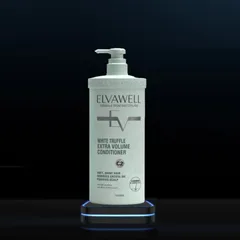 Dầu Xả Elvawell White Truffle Extra Volume 500ml - Tăng Độ Phồng, Giúp Tóc Dày Mượt, Dành Cho Tóc Dầu, Giảm Xơ Rối