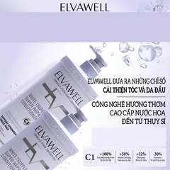 Dầu Xả Phục Hồi Tóc Elvawell White TrufFle Super Repairing 1000ml - Giảm Chẻ Ngọn, Tăng Độ Bóng Mượt, Hương Thơm Nhẹ Nhàng