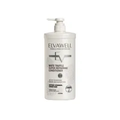 Dầu xả phục hồi tóc hư tổn Elvawell White Truffle Super Repair - 500ml Dưỡng ẩm, làm mềm, giảm gãy rụng, chăm sóc tóc hư tổn hiệu quả