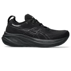 Giày Pickleball Nữ Asics Gel-Nimbus 26 1012B601-002 Đen - Giày Chạy Bộ Thể Thao Đế Cao Su, Mềm Mại, Thoáng Khí