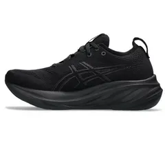 Giày Pickleball Nữ Asics Gel-Nimbus 26 1012B601-002 Đen - Giày Chạy Bộ Thể Thao Đế Cao Su, Mềm Mại, Thoáng Khí