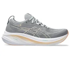 Giày chạy bộ nữ Asics Gel-Nimbus 26 - Giày pickleball Sheet Rock/Pale Mint thoải mái, hỗ trợ chấn thương cho người chơi thể thao