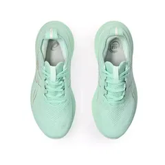 Giày Chạy Bộ Nữ Asics Gel-Nimbus 26 1012B601-300 - Giày Pickleball Đệm GEL, Chất Liệu Êm Ái, Thể Thao Hàng Đầu, Màu Xanh Mint