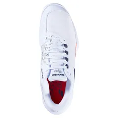 Giày Pickleball Babolat Jet Tere 2 Nam - Siêu Nhẹ Trắng/Đỏ, Độ Bám Tốt, Lý Tưởng Cho Tennis và Thể Thao Di Động