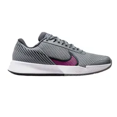 Giày Pickleball Nam Nike Air Zoom Vapor Pro 2 DR6191-006 - Giày Tennis Thể Thao Cao Cấp, Thoáng Khí, Hỗ Trợ Cổ Chân, Màu Xám