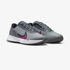 Giày Pickleball Nam Nike Air Zoom Vapor Pro 2 DR6191-006 - Giày Tennis Thể Thao Cao Cấp, Thoáng Khí, Hỗ Trợ Cổ Chân, Màu Xám