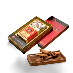 Hồng Sâm Củ Khô Pocheon 300g Hàn Quốc - Hỗ Trợ Tăng Cường Sức Khỏe, Giảm Căng Thẳng, Đóng Hộp Sang Trọng