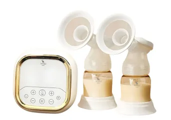 Máy Hút Sữa Điện Đôi Moaz BéBé MB-090 - Thiết Kế Đa Chức Năng, Massage Thư Giãn, Chăm Sóc Mẹ Sau Sinh