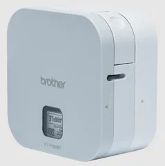 Máy In Tem Nhãn Di Động Brother P-Touch Cube PT-P300BT - Thiết Kế Nhỏ Gọn, Kết Nối Bluetooth, Tương Thích Apple & Android