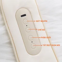 Máy Massage Cổ Vai Gáy GAX Mini J-001 - Thiết Bị Thư Giãn Nóng 8 Đầu Massage, 3 Mức Nhiệt, Giúp Thư Giãn Tăng Cường Lưu Thông Máu