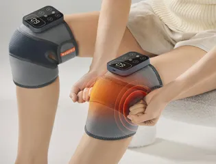 Máy Massage Đầu Gối Hồng Ngoại Masaji K9 Lite - Thiết Bị Trị Liệu Giảm Đau, Chườm Nóng 5 Cấp Độ, Dùng Cho Người Cao Tuổi