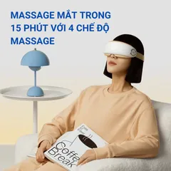 Máy Massage Mắt Hơi Nước Thông Minh PGG - Thiết Bị Chăm Sóc Mắt Giảm Căng Thẳng, Cung Cấp Độ Ẩm và Thư Giãn