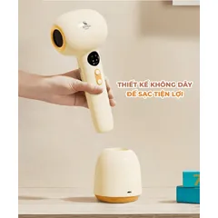 Máy Sấy Tóc Không Dây Cho Bé Moaz BéBé MB-088 - An Toàn, Thiết Kế Nhỏ Gọn, 4 Chế Độ Nhiệt Độ Cho Trẻ Sơ Sinh