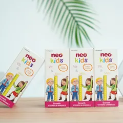 Vitamin và Khoáng Chất Tăng Trưởng Neo Kids cho Trẻ từ 6 Tháng - Hỗ Trợ Ăn Ngon, Phát Triển Chiều Cao, Tăng Cường Sức Khỏe