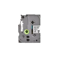 Nhãn in Brother TZe-221 9mm chữ đen trên nền trắng - Băng keo dính chắc cho máy P-touch chất lượng cao, dễ đọc, chịu nhiệt tốt