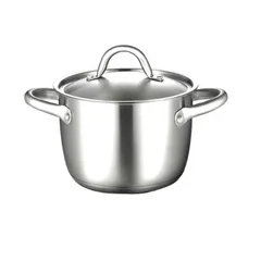 Nồi Inox Edelkochen N18-3DED 18cm 5 Lớp Đáy - Chất Liệu Cao Cấp, Đun Nấu Trên Tất Cả Các Loại Bếp, Dung Tích 3 Lít