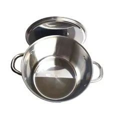 Nồi Inox Edelkochen N18-3DED 18cm 5 Lớp Đáy - Chất Liệu Cao Cấp, Đun Nấu Trên Tất Cả Các Loại Bếp, Dung Tích 3 Lít