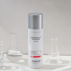 Nước Cân Bằng Da Dầu Mụn Dermafirm Purifying AC Exosome Toner 200ml - Kiểm Soát Dầu, Kháng Viêm, Cấp Ẩm Và Phục Hồi Da Mụn