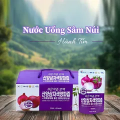 Nước Hồng Sâm Núi Hành Tím Kang's Food 100ml - Giúp Tăng Cường Sức Khỏe, Cải Thiện Đề Kháng và Ổn Định Huyết Áp