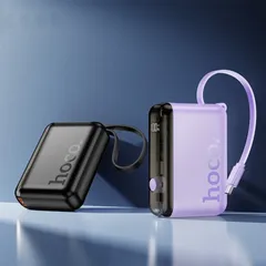Sạc Dự Phòng Hoco J139 10000mAh Kèm Dây Sạc Type-C - Thiết Kế Nhỏ Gọn, Sạc Nhanh PD/QC, Phù Hợp Với Điện Thoại, Máy Tính Bảng