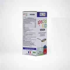 Siro Special Kid Vision - Hỗ Trợ Bổ Mắt và Tăng Cường Thị Lực Cho Trẻ Em - Giảm Khô, Mỏi Mắt - 125ml
