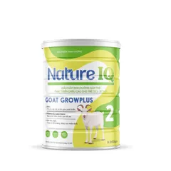 Sữa dê Nature IQ Goat Grow Plus số 2 hỗ trợ tăng chiều cao cho trẻ từ 1-15 tuổi - Sữa non dinh dưỡng, 900g