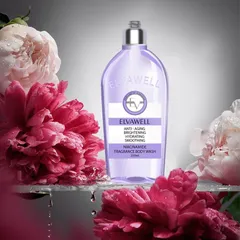 Sữa Tắm Nước Hoa Trắng Da Elvawell Niacinamide Soul Healing 250ml - Dưỡng ẩm, Làm Sáng Da, Hương Thơm Dịu Nhẹ