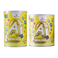 Sữa Thực Vật Hữu Cơ Miwako A+ Vị Vani Cho Bé Từ 1-6 Tuổi - Bổ Sung Vitamin Và Khoáng Chất Phát Triển Khoa Học Giai Đoạn Nhỏ Tuổi