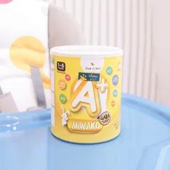 Sữa Thực Vật Hữu Cơ Miwako A+ Vị Vani Cho Bé Từ 1-6 Tuổi - Bổ Sung Vitamin Và Khoáng Chất Phát Triển Khoa Học Giai Đoạn Nhỏ Tuổi
