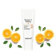 Tẩy Da Chết Vật Lý Dermafirm Vitamin C Peeling Gel - Làm Sáng Da, Giải Quyết Bít Tắc Lỗ Chân Lông, Dưỡng Ẩm Từ Thiên Nhiên